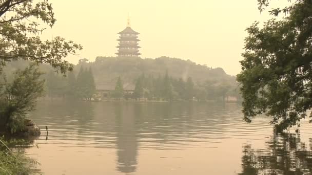 Hang Zhou Xi Hu Lake China — стокове відео